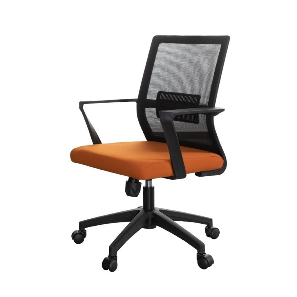 Orange Mesh Ergonomic Office Chair Y426
