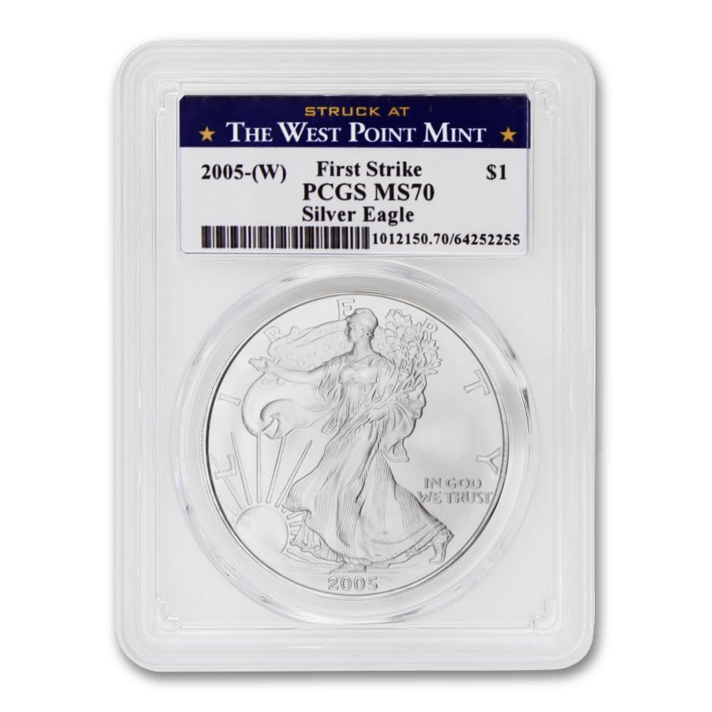 1 oz American Silver Eagle Coin MS-70 L322