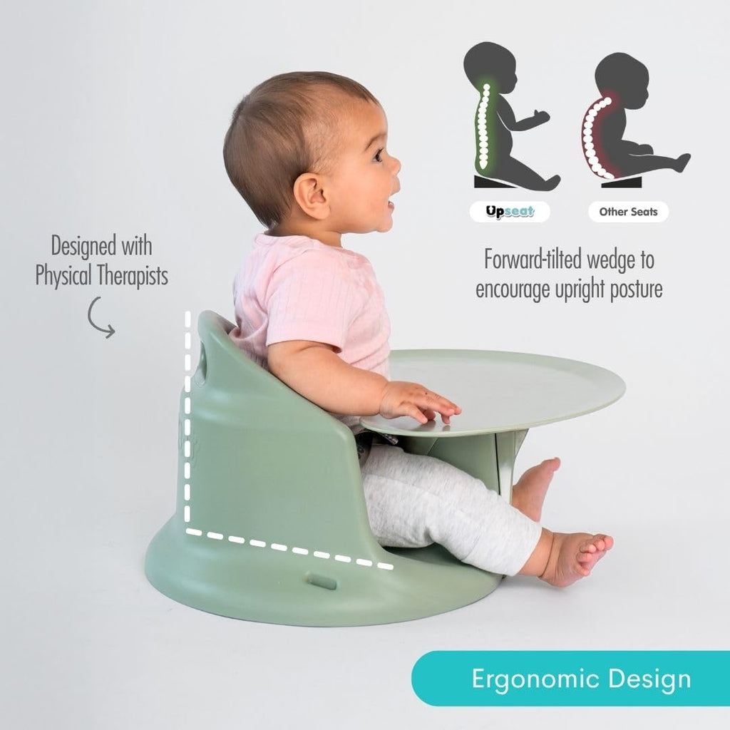 Ergonomic Baby Floor & Booster Seat with Tray H590470