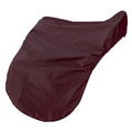 Burgundy Nylon English Saddle Cover H294