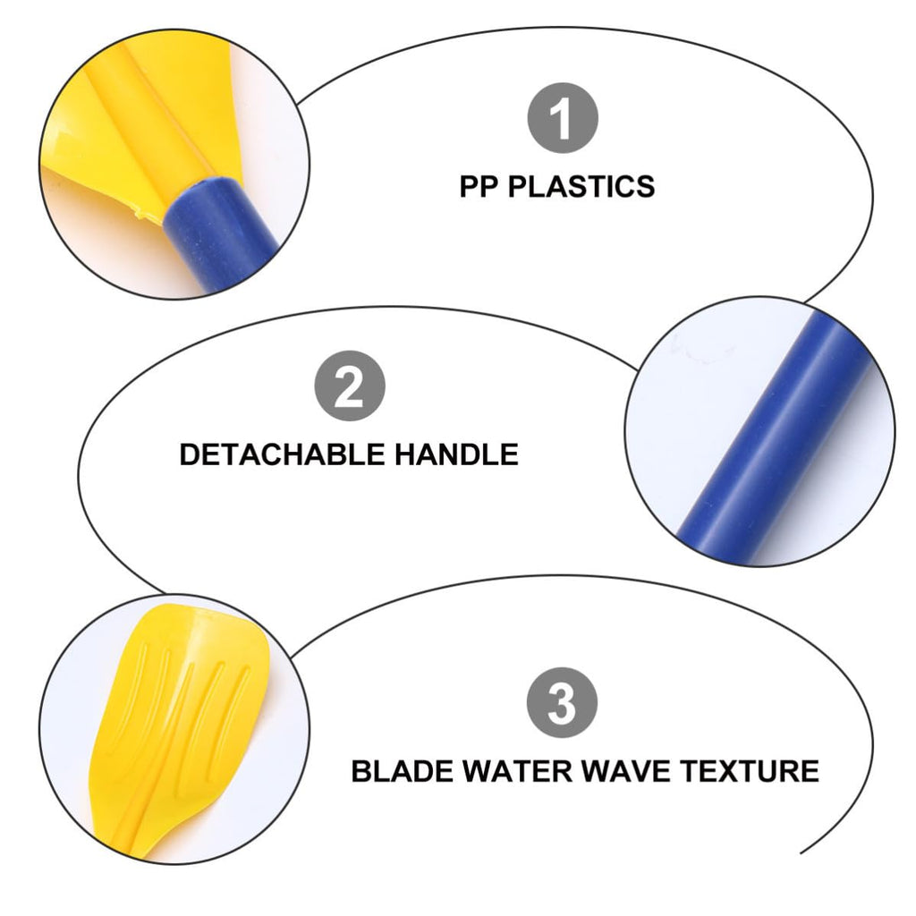 Detachable Plastic Boat Paddle with Aluminum Alloy Poles C3976