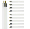 14W 4100K Cool White T5 Fluorescent Bulb 24 Inch G5 Bipin Base Pack of 10 J823