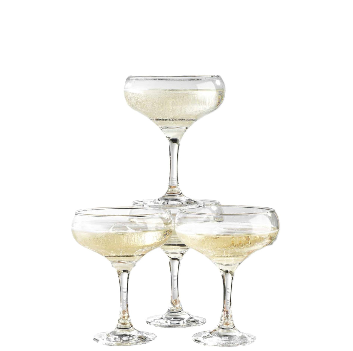 9.5 oz Coupe Cocktail Glasses Set 6 Pcs V39082