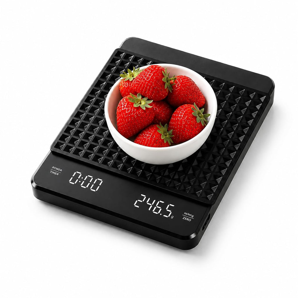 Rechargeable Digital Coffee Scale with Timer A506300