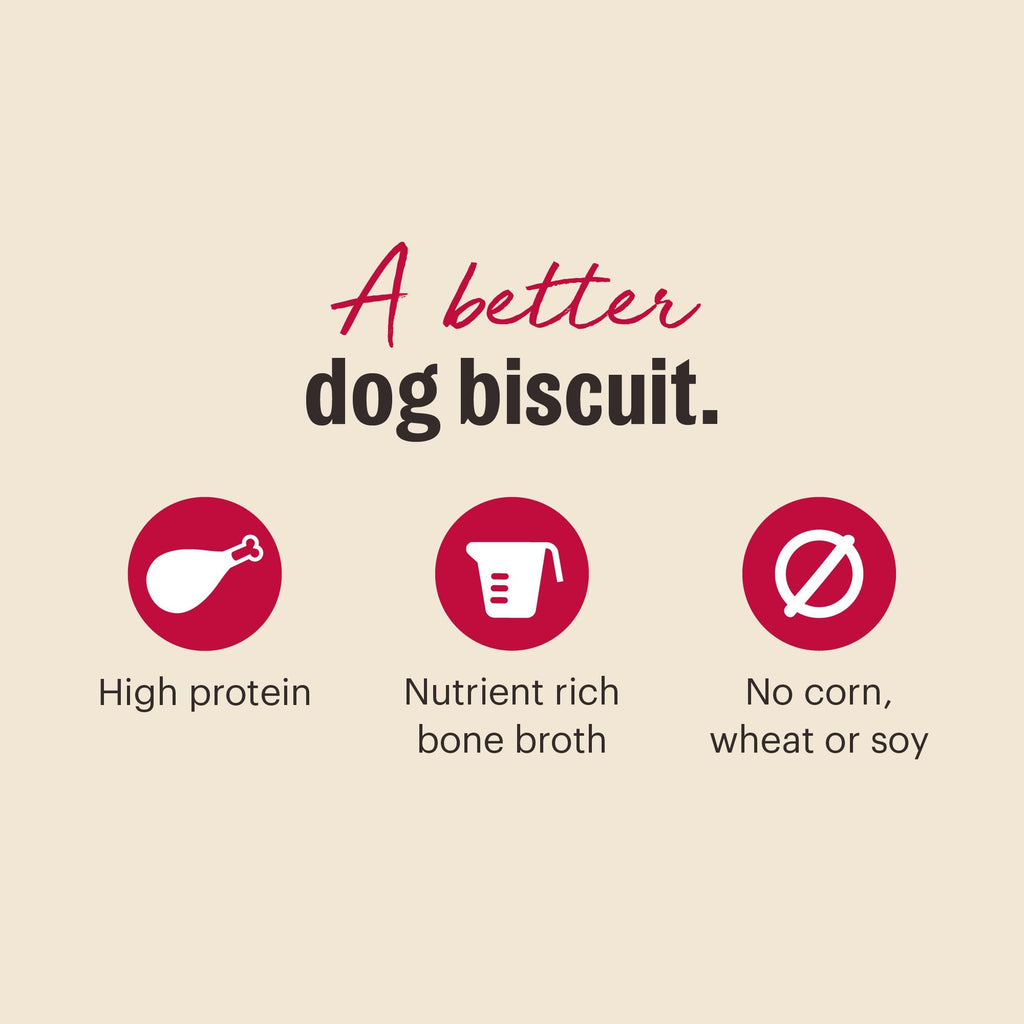 Grain Free Beef Bone Broth Sweet Potato Dog Treats 8 oz W2952
