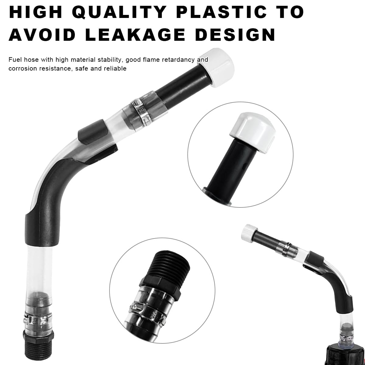 14" Transparent Gas Can Fuel Filler Hose K942