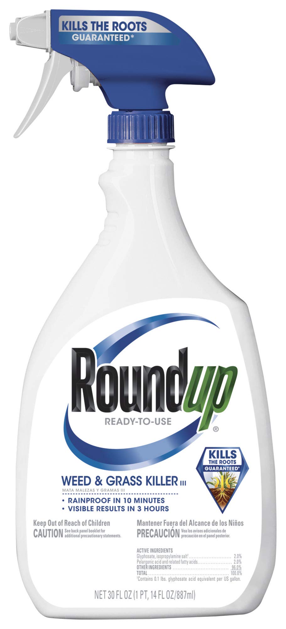 Weed and Grass Killer Ready-to-Use Trigger Spray 30-Ounce V79796