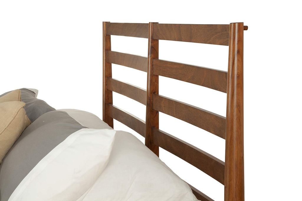 Chestnut California King Slat Back Bed L417