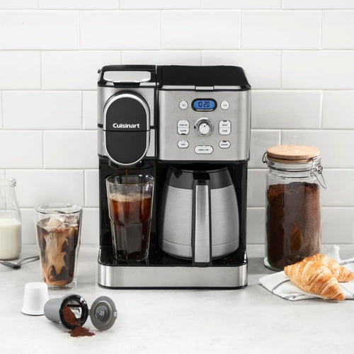 10-Cup Thermal Carafe Drip Coffee Maker and Single-Serve Brewer X451