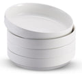Ceramic Pasta Bowls Set of 4 White X94086
