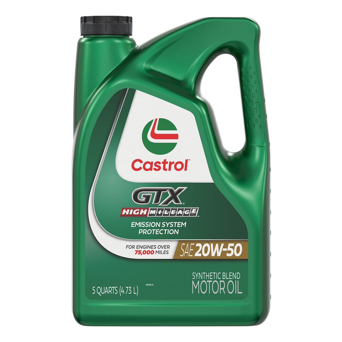 20W-50 Synthetic Blend Motor Oil, 5 Quarts Q285
