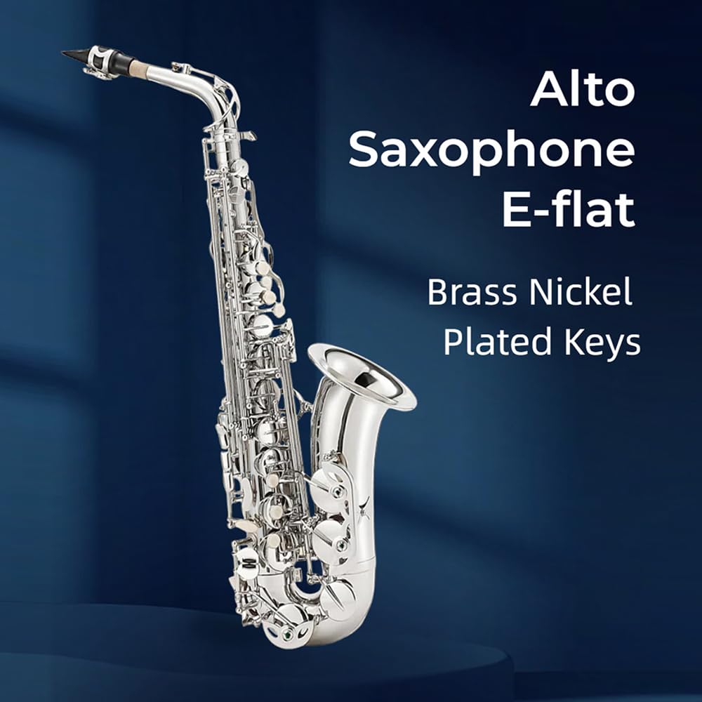Alto Saxophone Starter Kit with Case & 10 Reeds W8203