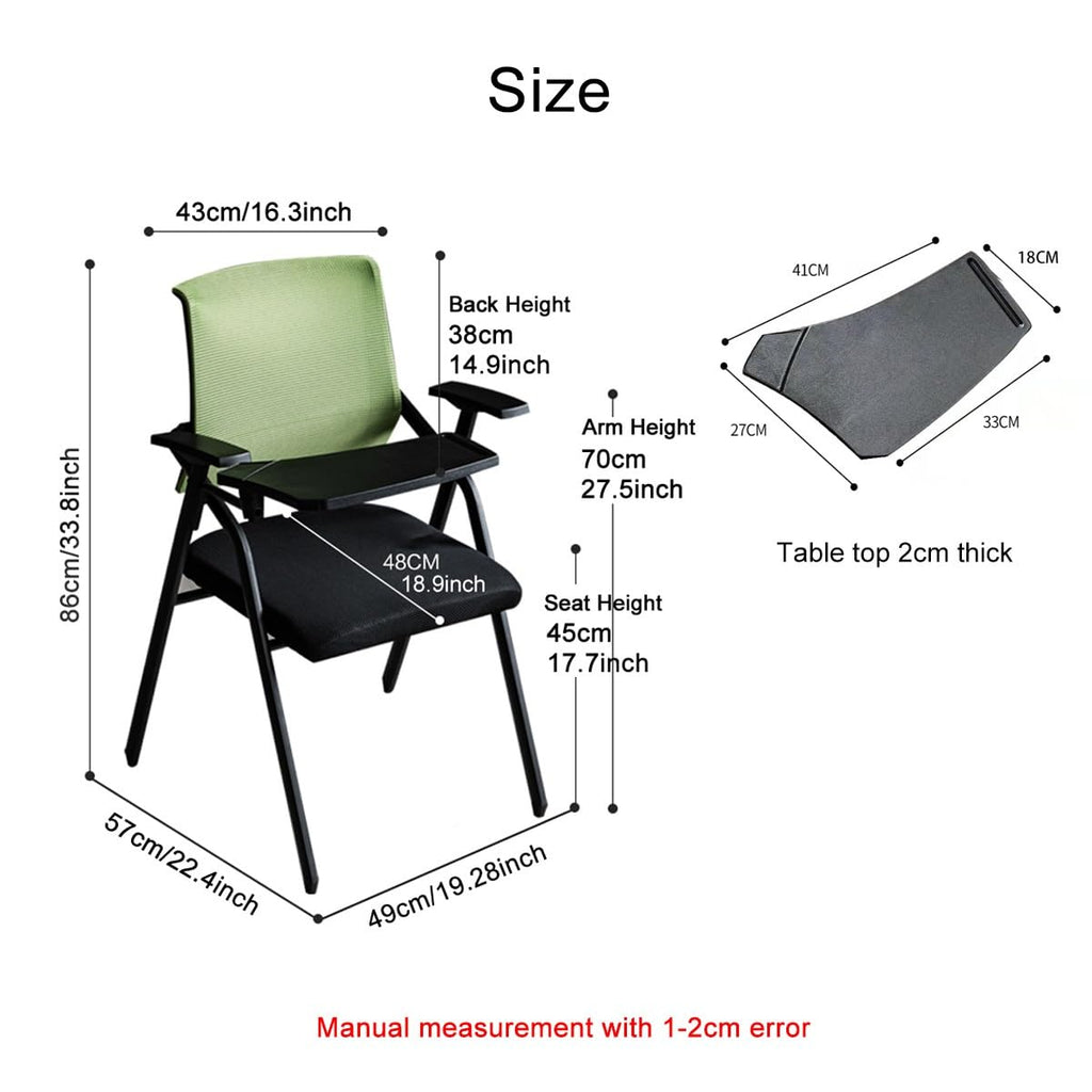 Grey Mesh Conference Chair with Desk J2022