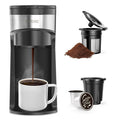 Single Serve Coffee Maker, K-Cup & Ground, Mini, BPA Free, Black G6621