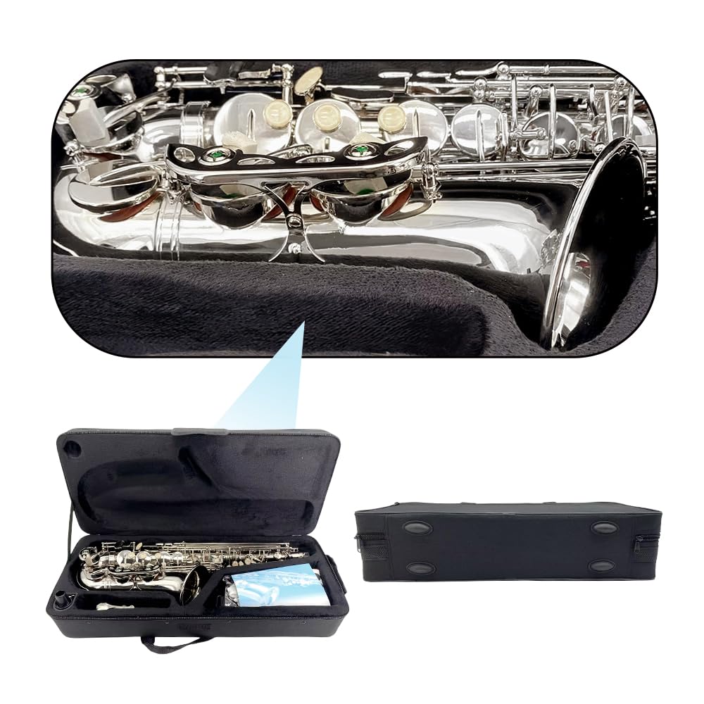 Alto Saxophone Starter Kit with Case & 10 Reeds W8203