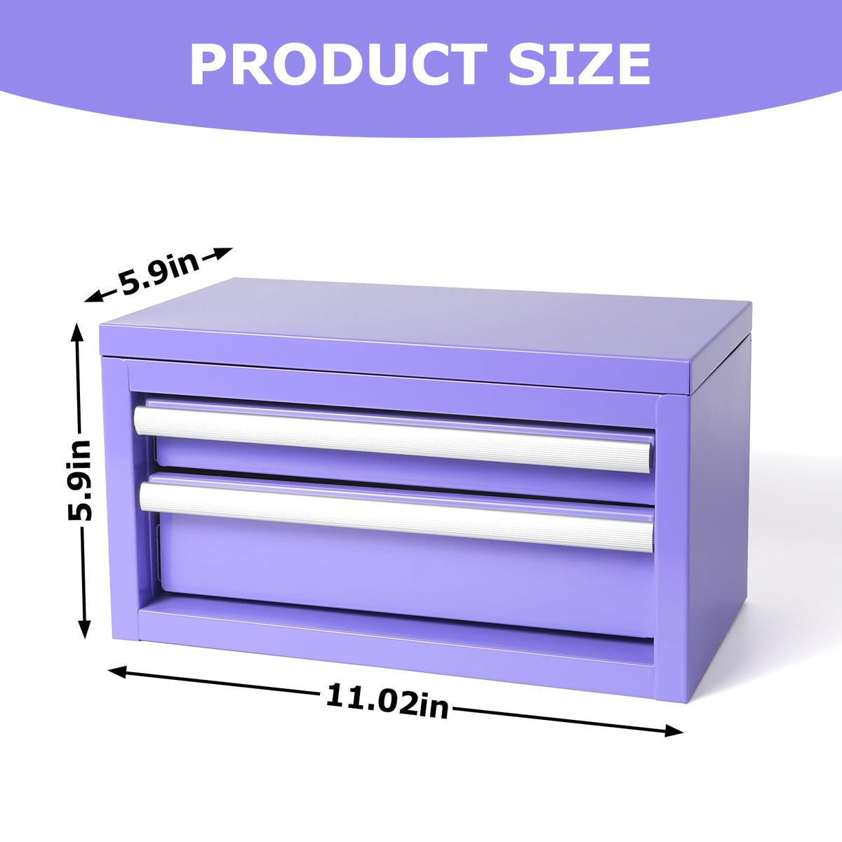 Mini Steel Tool Box with Drawers U68868