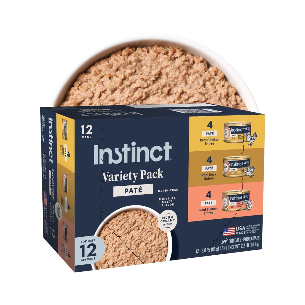 Grain Free Natural Wet Canned Cat Food 3 Ounce (Pack of 12) M784