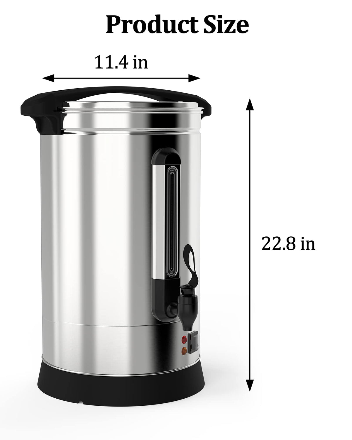 120 Cup Stainless Steel Electric Coffee Urn J835313