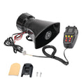 12V 100W 7 Tone Car Siren Horn Speaker with Microphone A211271