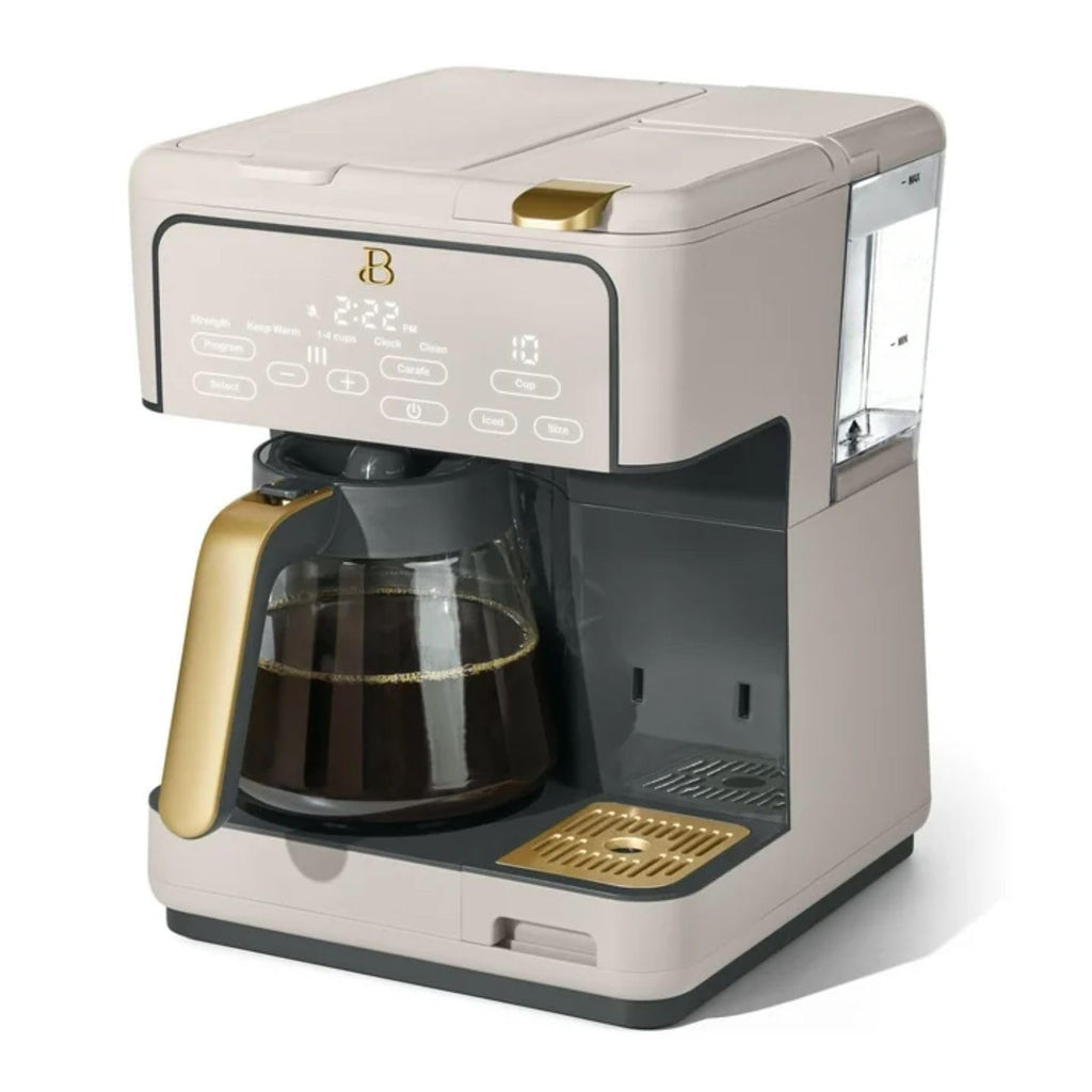 12-Cup Coffee Maker with Carafe and Touch Display D935867