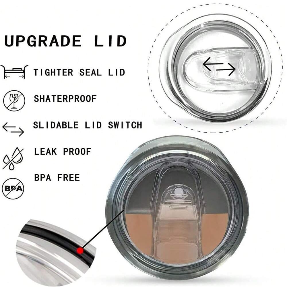 20oz Stainless Steel Insulated Tumbler with Lid & Straw H283
