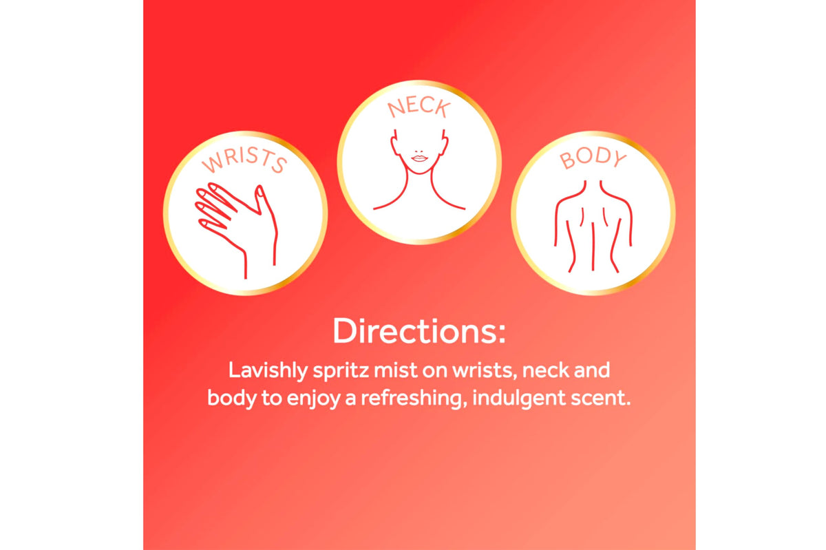Hawaiian Ginger Fragrance Body Mist 8 oz (Pack of 3) T68231