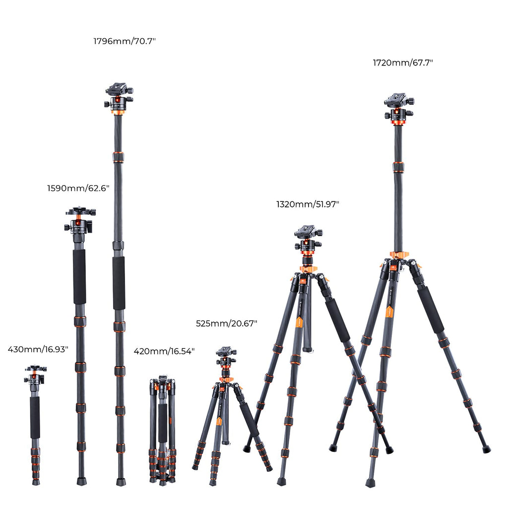 Carbon Fiber Camera Tripod M285