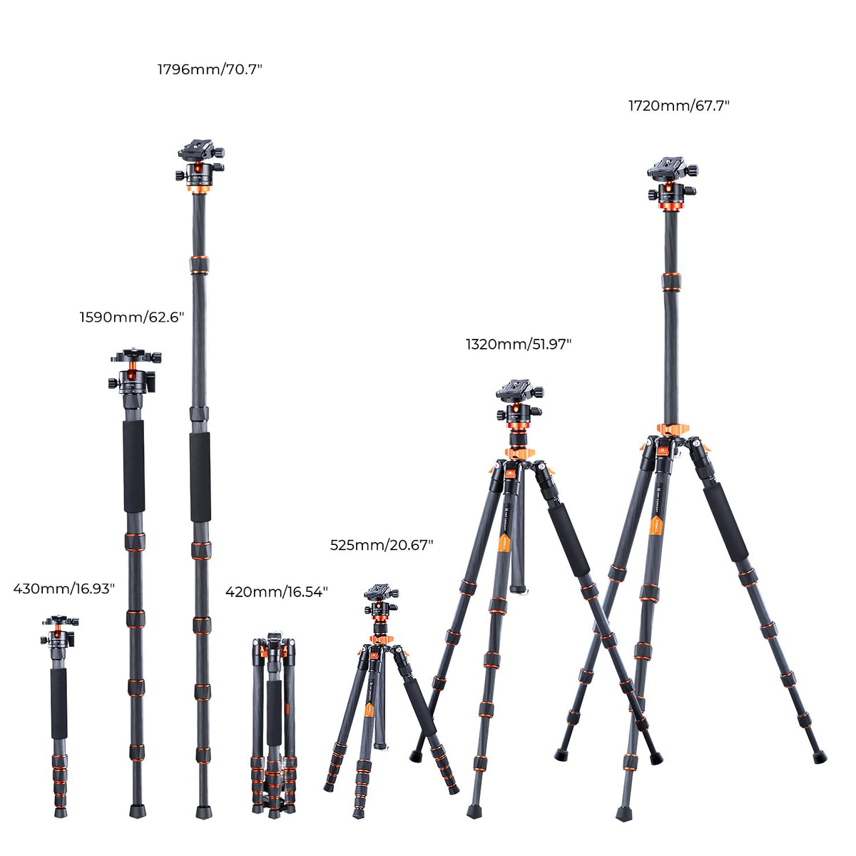 Carbon Fiber Camera Tripod M285