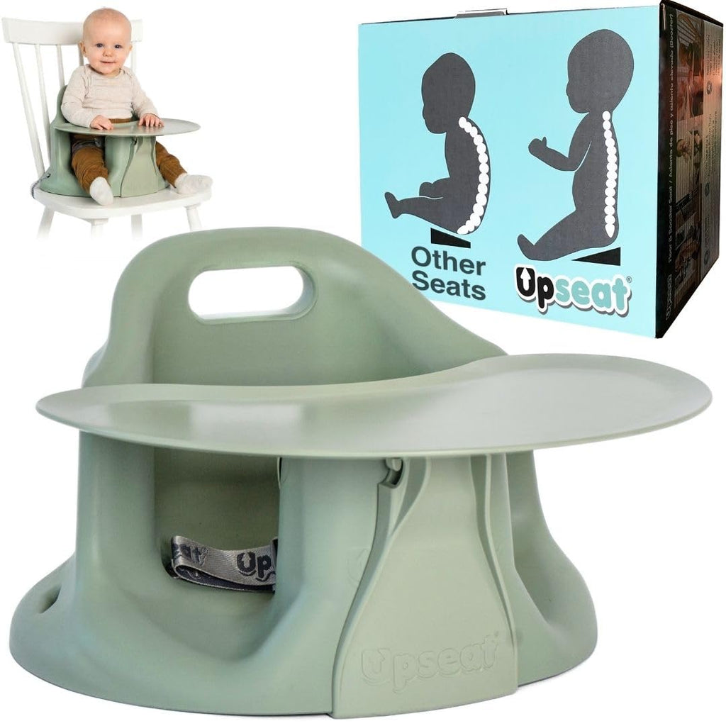 Ergonomic Baby Floor & Booster Seat with Tray H590470