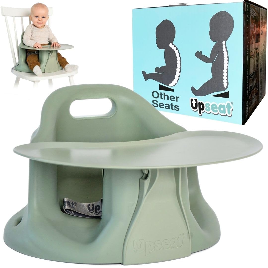 Ergonomic Baby Floor & Booster Seat with Tray H590470