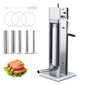 Heavy Duty Stainless Steel 15LBS Manual Sausage Stuffer Machine H2245