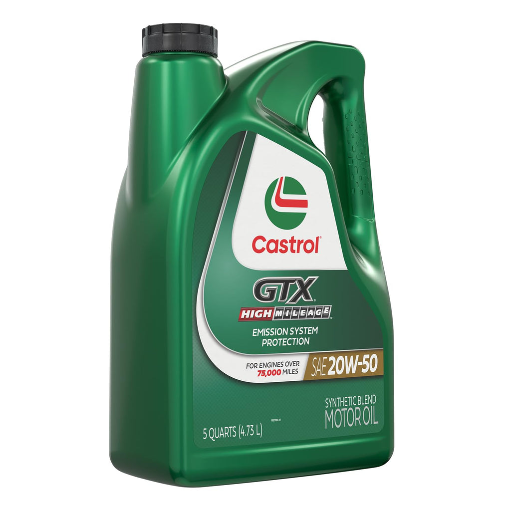 20W-50 Synthetic Blend Motor Oil, 5 Quarts Q285