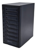 USB 4.0 40Gbps Type-C 8 Bay 2.5 Inch and 3.5 Inch SATA Hard Drive Enclosure L5118