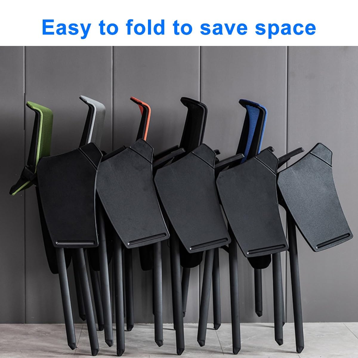 Grey Mesh Conference Chair with Desk J2022