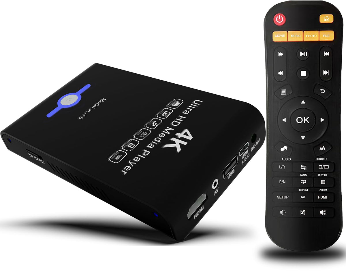 4K Ultra HD Media Player & HDD Enclosure 2-in-1 U228