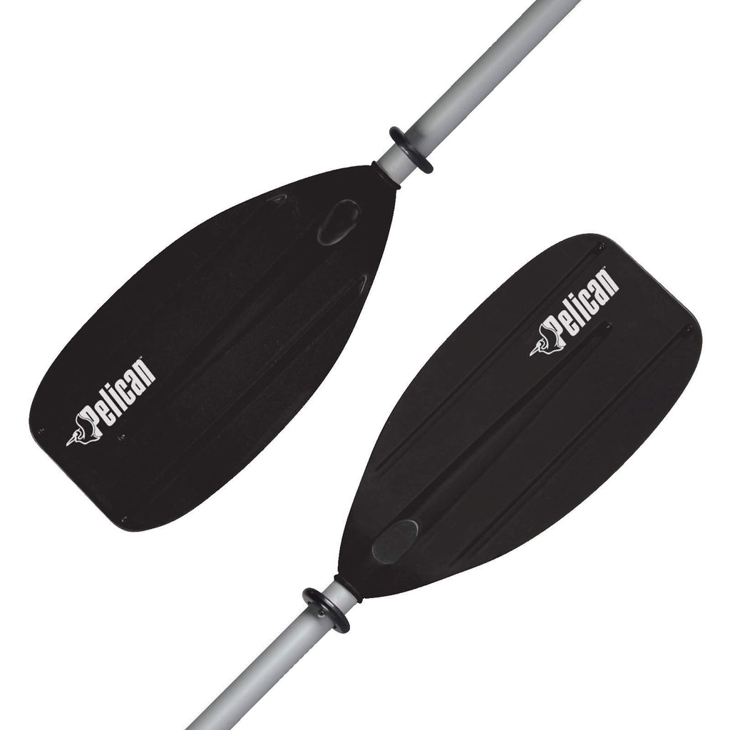 Kid Kayak Paddle 2 Piece Aluminum Polypropylene 72 in Black M190544