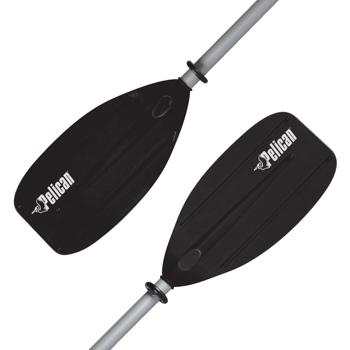 Kid Kayak Paddle 2 Piece Aluminum Polypropylene 72 in Black M190544