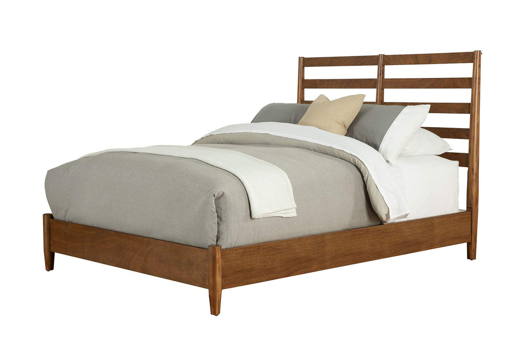 Chestnut California King Slat Back Bed L417