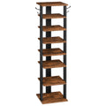 8 Tiers Vertical Wooden Shoe Rack R70173