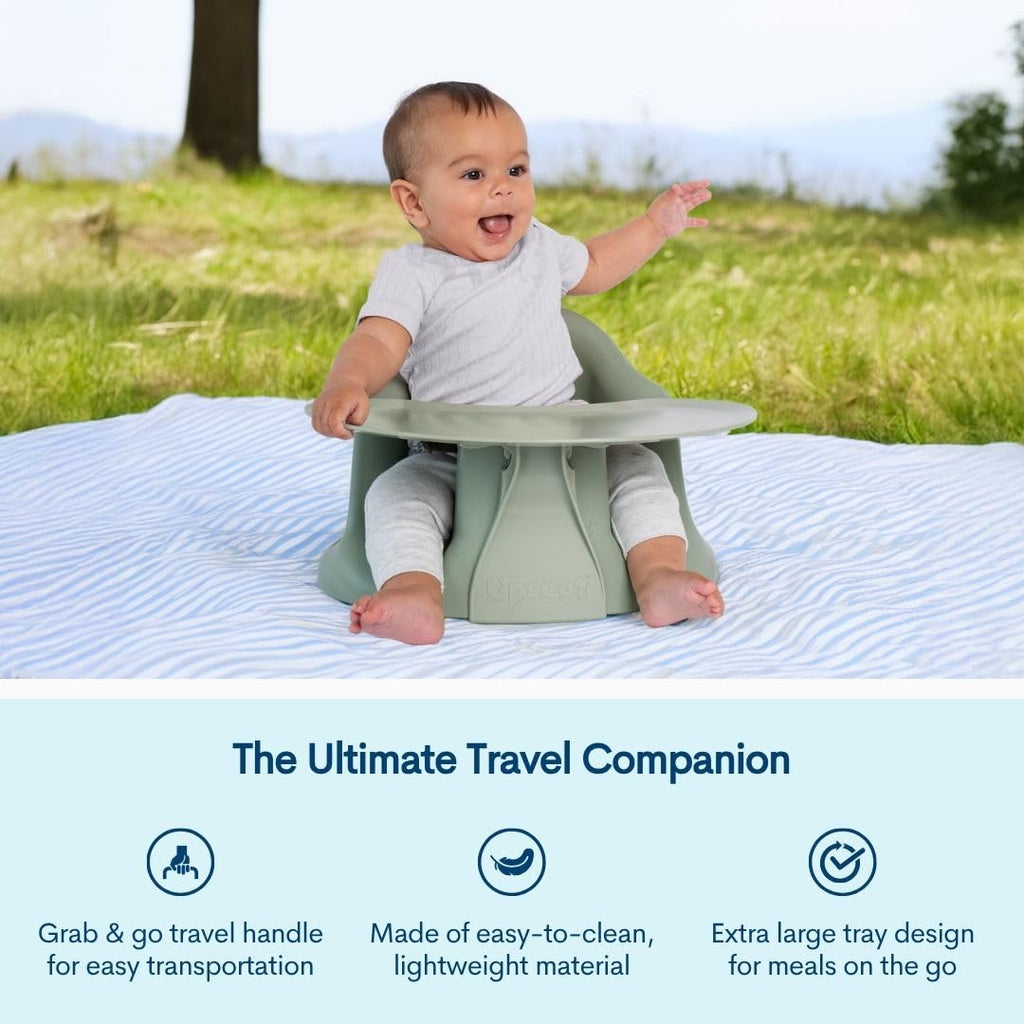 Ergonomic Baby Floor & Booster Seat with Tray H590470