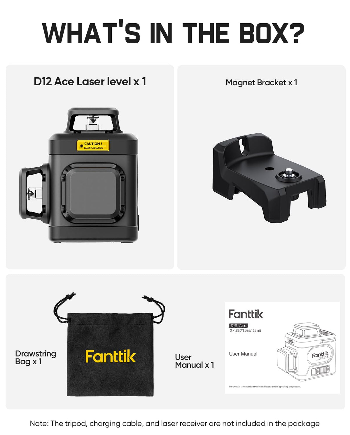 Laser Level 3x360° 16 Lines Self-Leveling R312