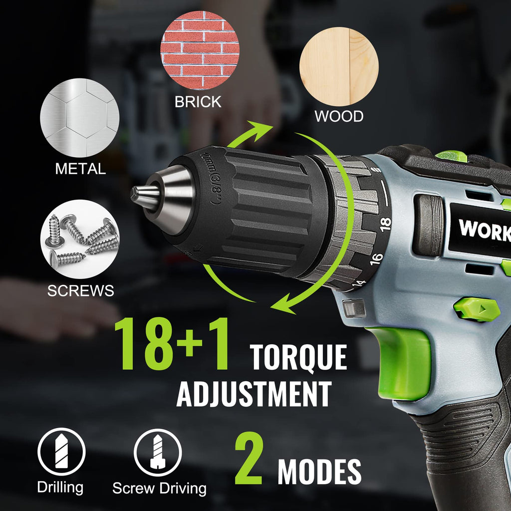 20V Cordless Drill Driver Kit R45805