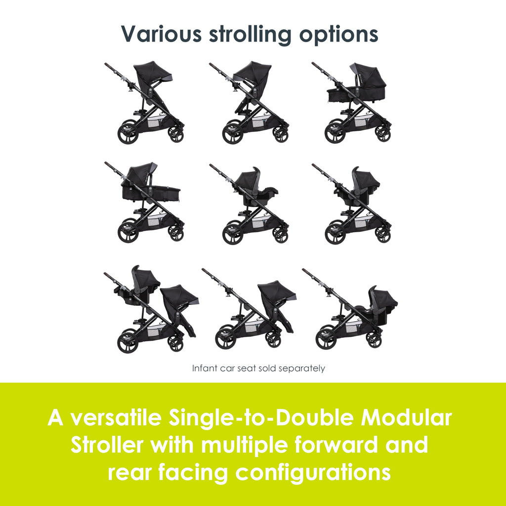 Single to Double Modular Stroller M66150