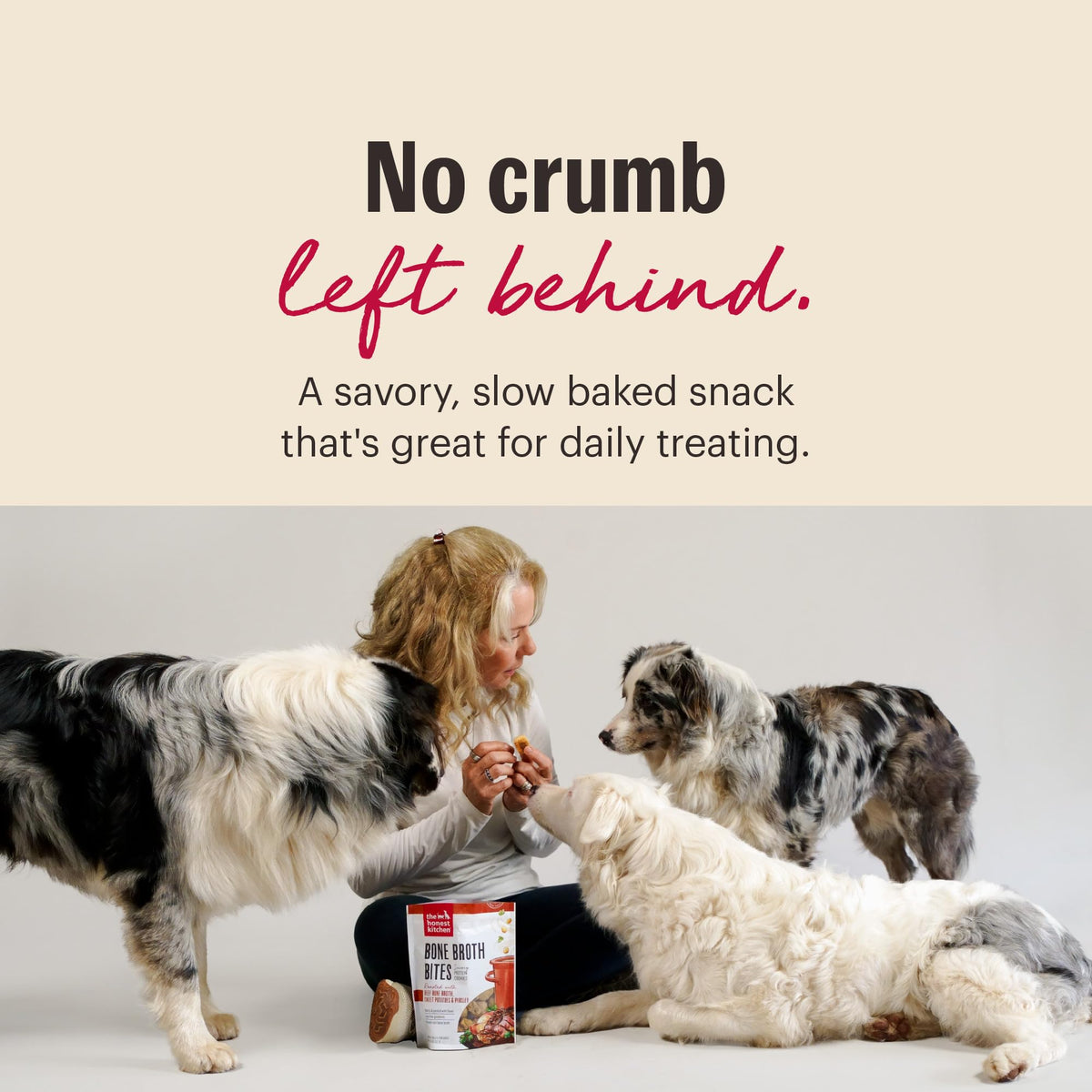 Grain Free Beef Bone Broth Sweet Potato Dog Treats 8 oz W2952
