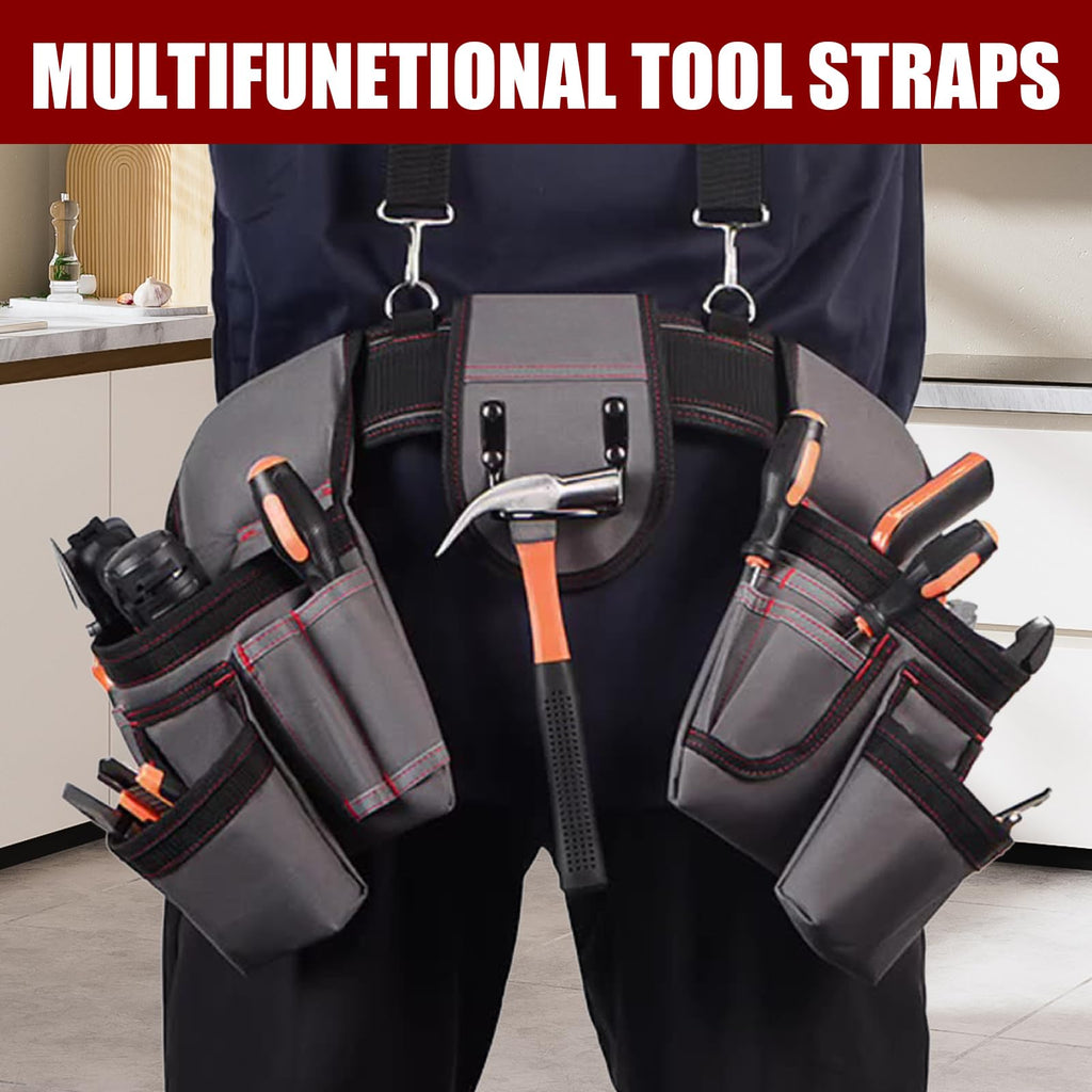 Heavy Duty 22 Pockets Adjustable Tool Belt F62155