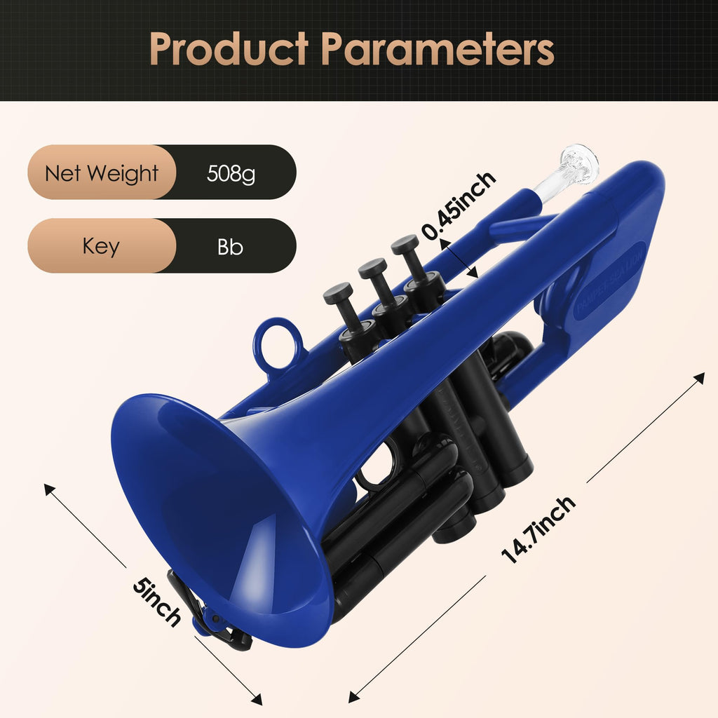 Plastic Bb Trumpet M3029