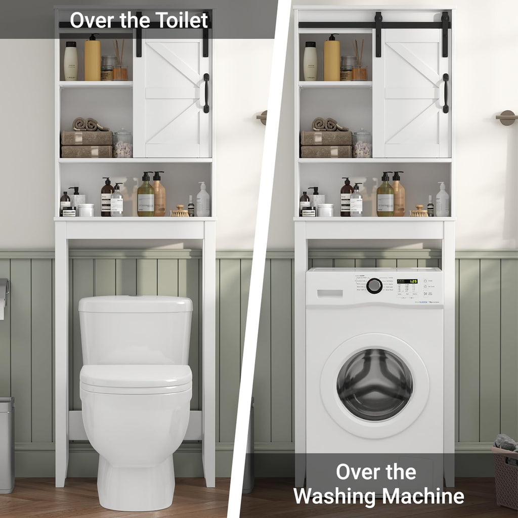 Over The Toilet Storage Cabinet, White J6360