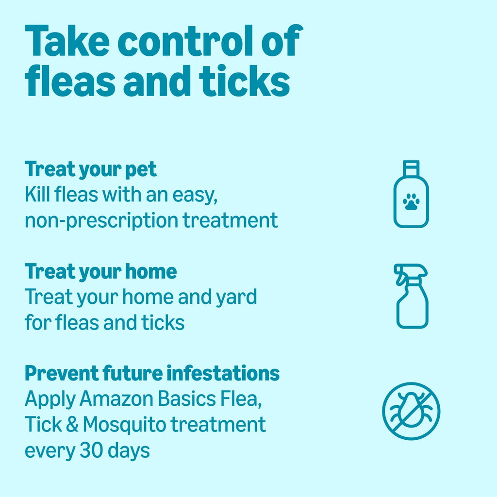 Flea, Tick & Mosquito Topical Treatment for X-Large Dogs, 6 Count V778