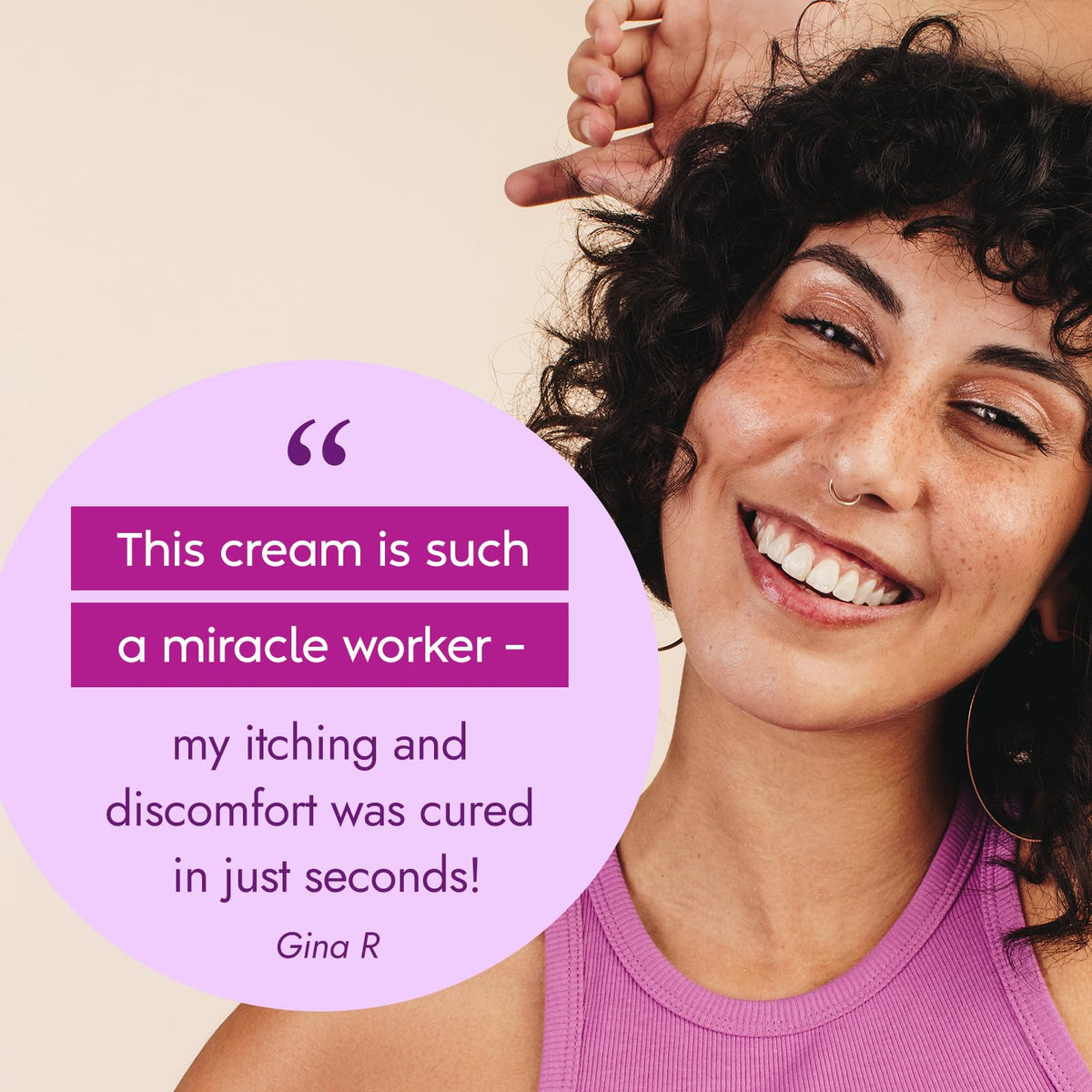 Feminine Cream with Benzocaine 1 oz B7159
