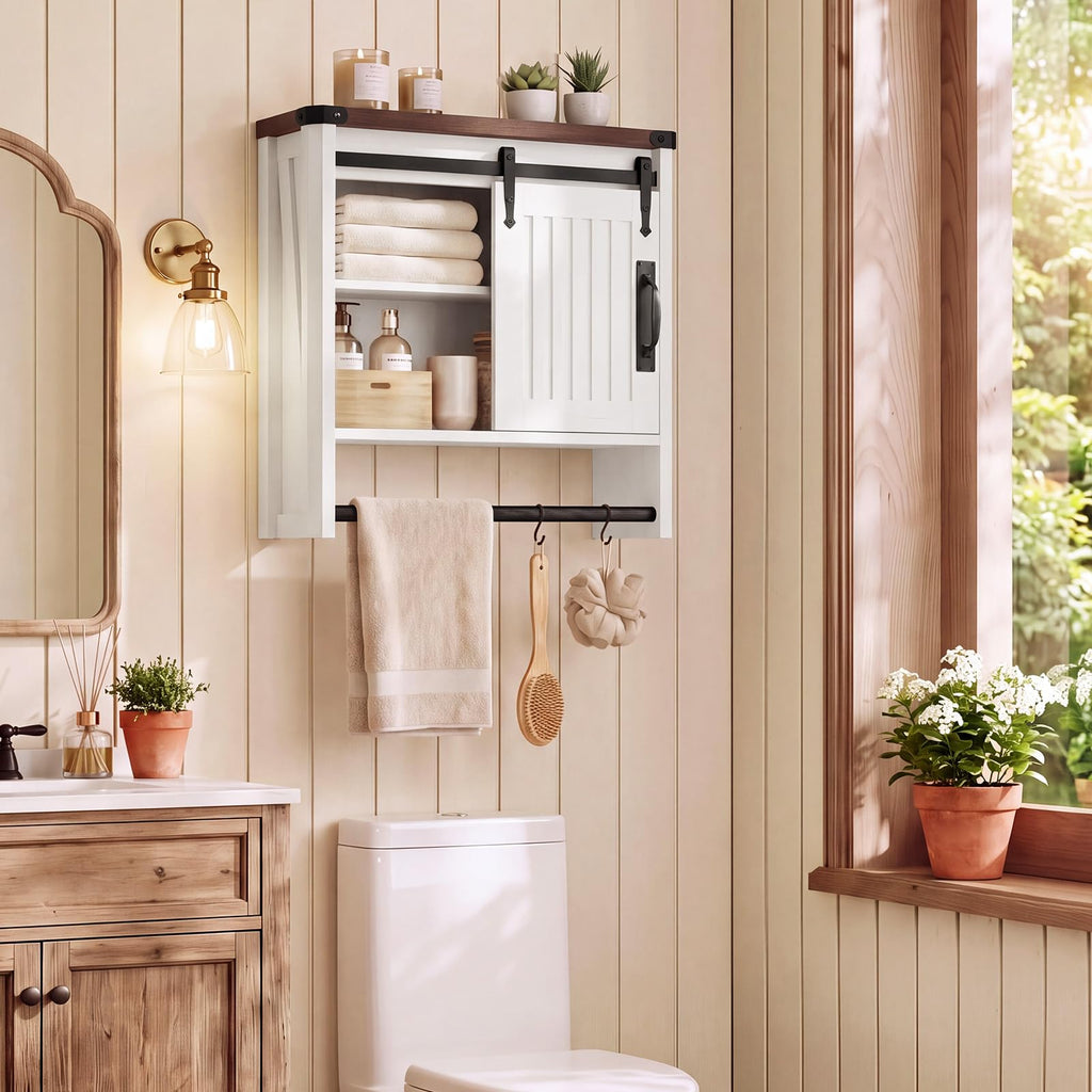 Bathroom Wall Cabinet with Sliding Door C572936